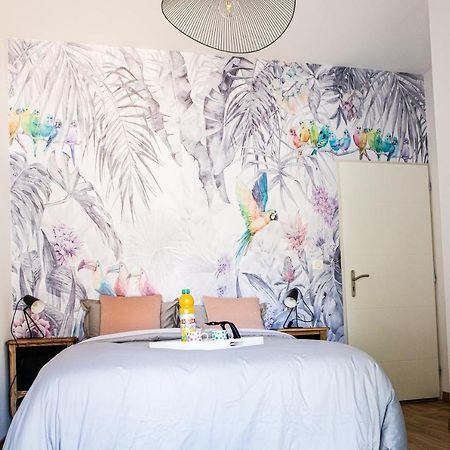 Chambre Tropicale Privee Au Coeur D'Un Village Calme Et Proche Du Vignoble Vinzelles Kültér fotó