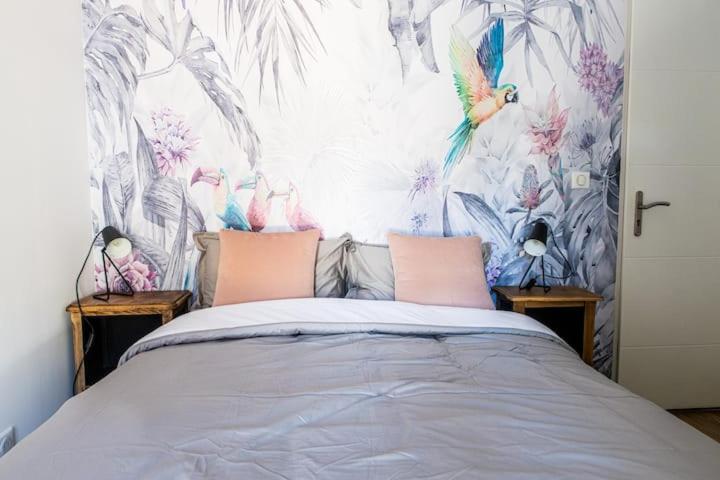Chambre Tropicale Privee Au Coeur D'Un Village Calme Et Proche Du Vignoble Vinzelles Kültér fotó